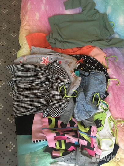 Детские вещи пакетом для девочек от 116-128