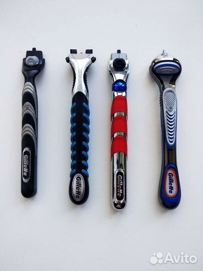 Станок ручка Gillette разные