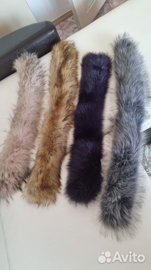 Меховой воротник-опушка