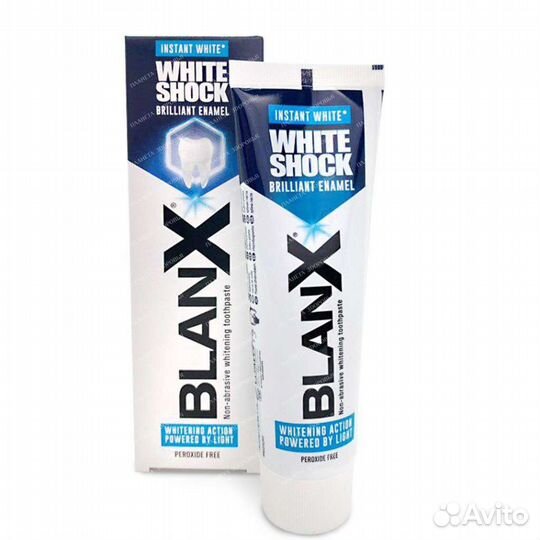 Зубная паста blanx white shock
