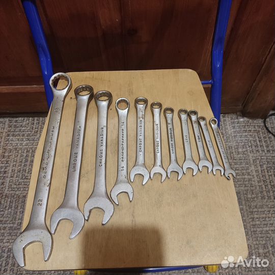 Набор ключей Комбиниронных 22-6 мм 13 шт-нет 11 шт