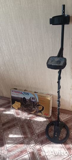 Металлоискатель minelab x terra 705 бу