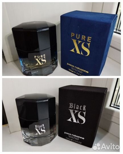 Духи Paco Rabanne Pure XS, Black XS 100ml