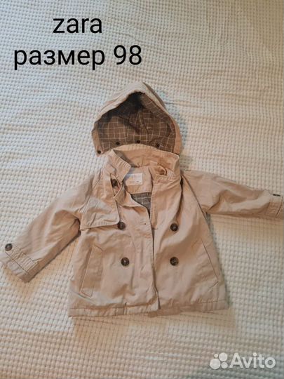 Плащ детский zara Бронь
