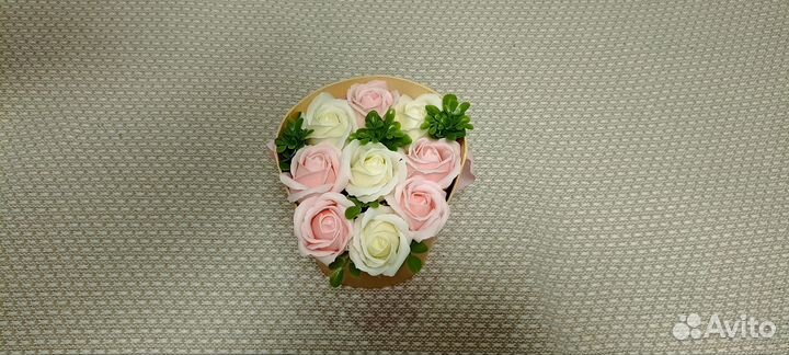 Букет из роз из мыла