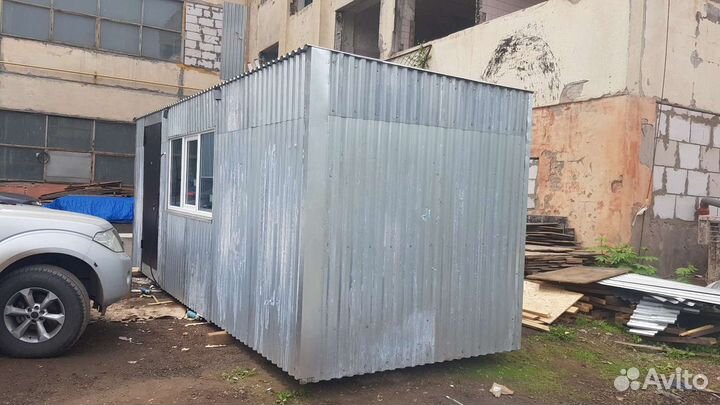 Строительная бытовка в аренду, 2.4*6.0м, 2.4*3м
