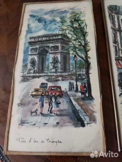 Картины акварель