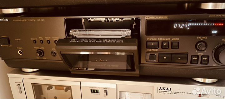Кассетная дека Technics RS az6