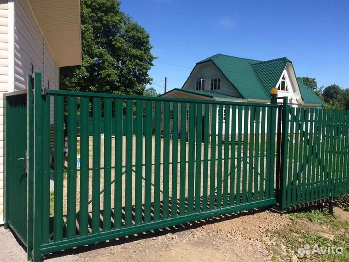 Каркас откатных ворот