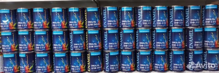 Эмаль пф115 алкидная