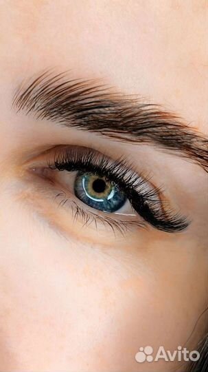 Наращивание ресниц на дому