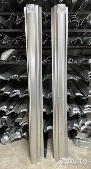 Порог левый Hyundai Solaris 2011-2017 (полный проф