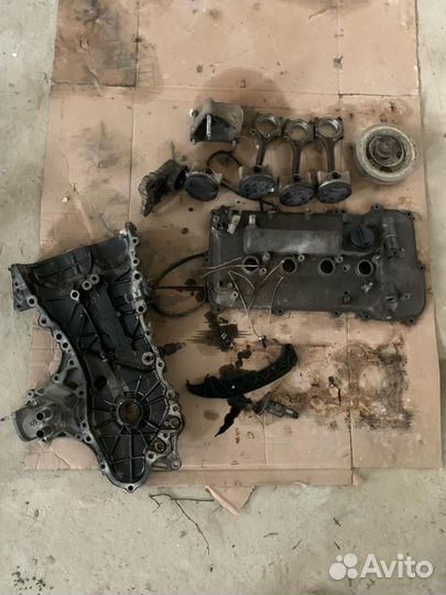 Двигатель на toyota corolla 150 1 6