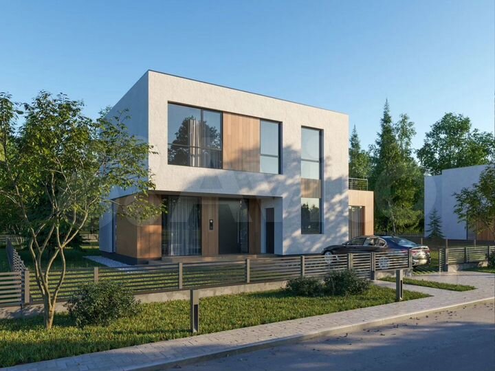 Коттедж 330 м² на участке 12 сот.