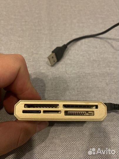 Картридер micro sd cf sd