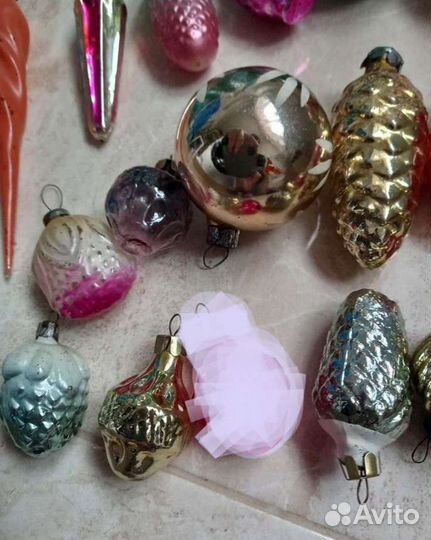 Елочные игрушки СССР