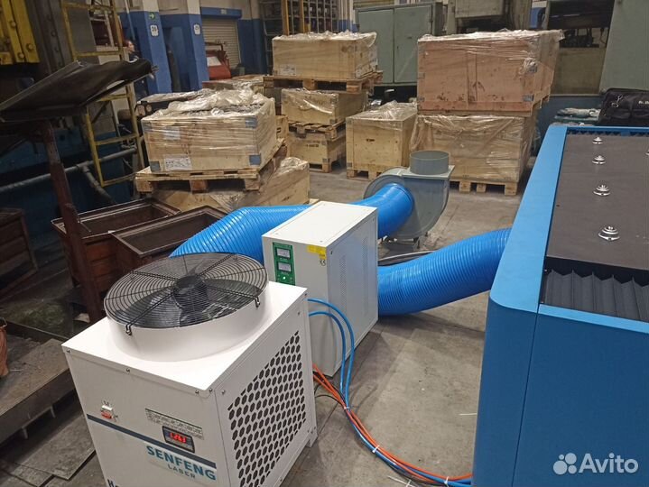 Установка лазерной резки металла SF3015G 3000 W