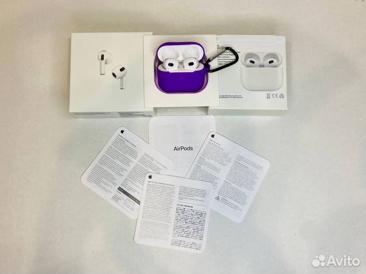 AirPods 3(Premium) +гарантия+чехол