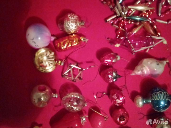 Елочные игрушки СССР