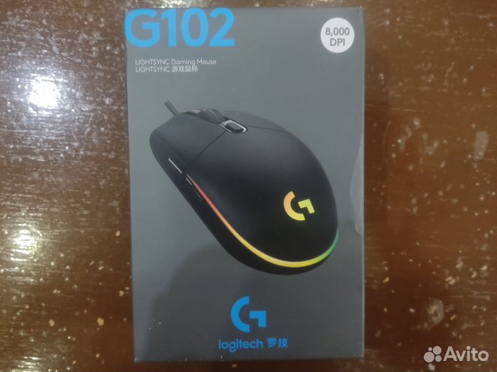 Игровая мышь logitech g102