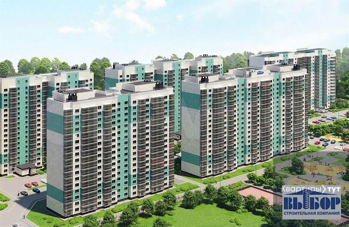 1-к. квартира, 37,8 м², 9/17 эт.