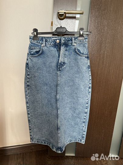 Юбка джинсовая Mango