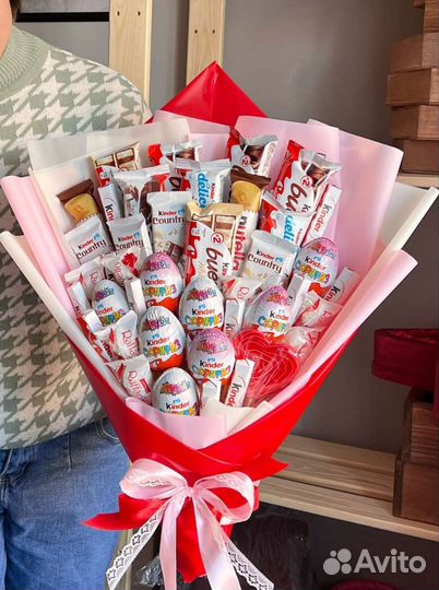 Букет из конфет Киндер