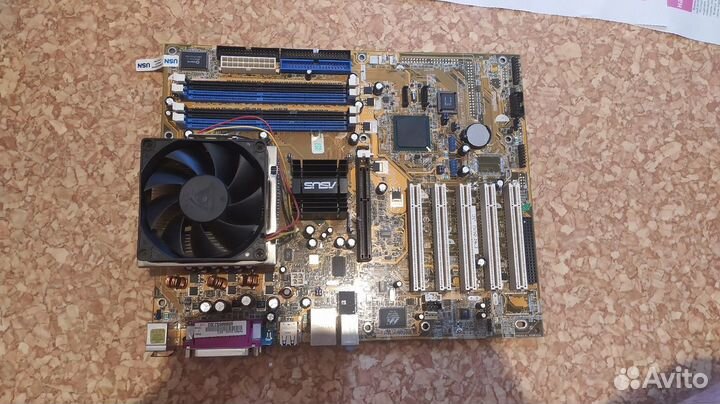 Материнская плат asus p4p800 SE