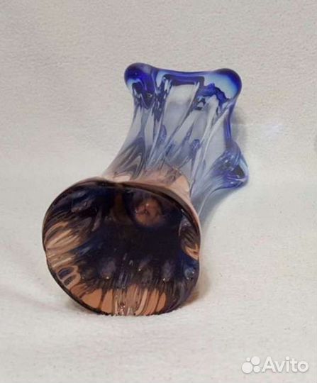 Ваза. Богемское стекло