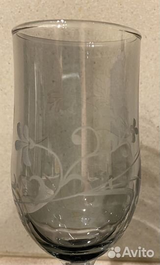 Набор фужеров и рюмок 12 предметов Россия