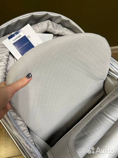 Коляска 608 Люксмам в экокоже. Магазин