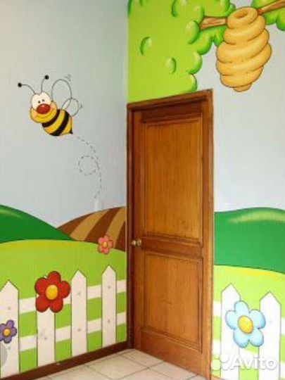 Роспись в саду