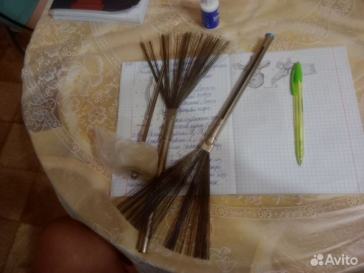Щетки для ударных, колотушка педали бас барабана