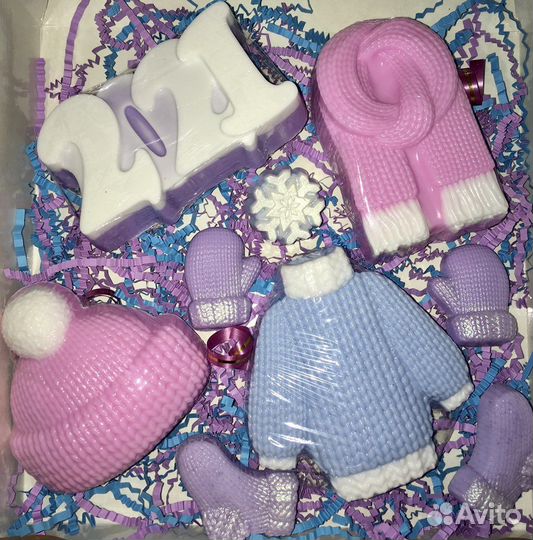 Мыло ручной работы Новый год