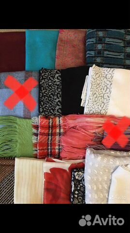 Шарфы платки палантины