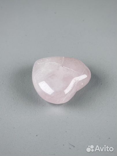 Сердце натуральный камень СССР винтаж