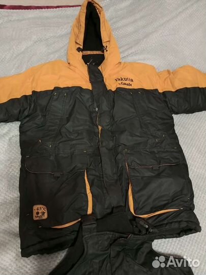 Зимний рыболовный костюм мужской