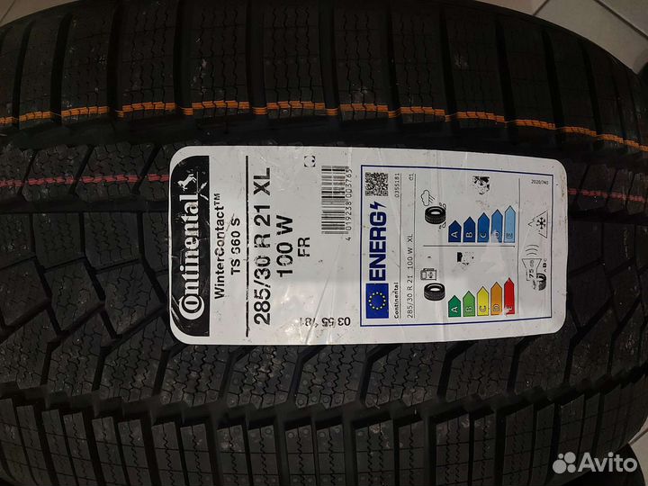 Continental ContiWinterContact TS 860S 255/35 R21 и 285/30 R21