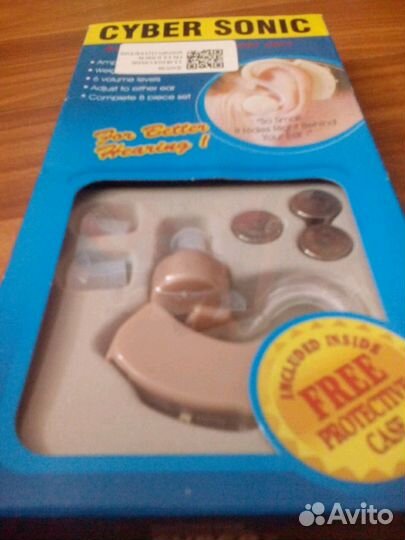 Слуховый аппарат усилитель слуха Новый в коробке