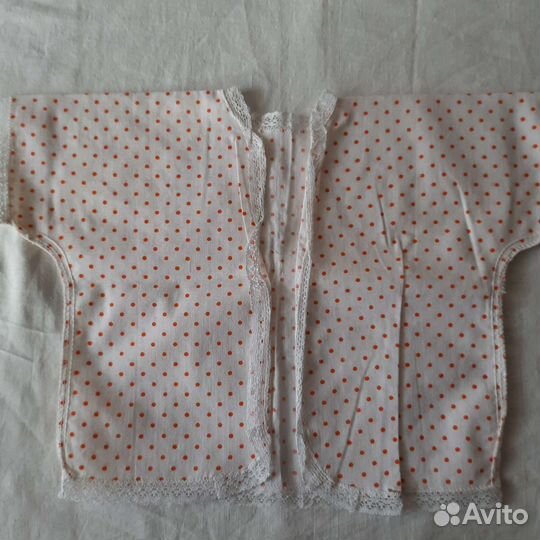 Распашонки х/б новые для новорожденного