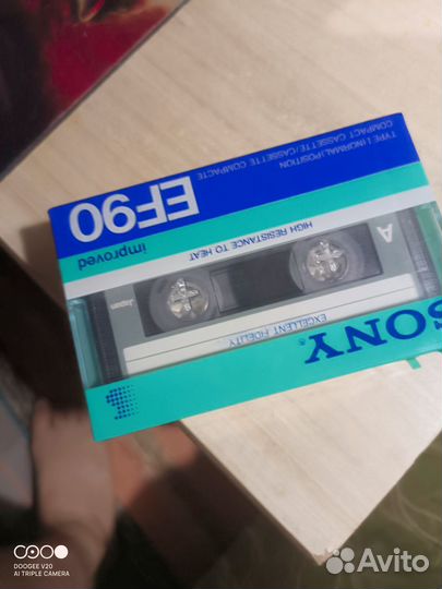 Аудиокассета sony chf 90