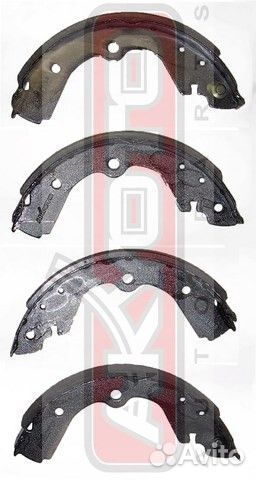 Колодки тормозные барабанные задние Akyoto AKS-119