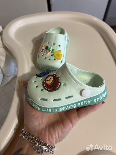 Тапочки детские резиновые