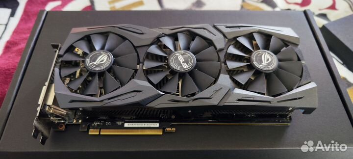 Видеокарта asus rog strix 1080ti