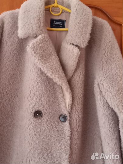 Шуба из натуральной овчины 50,52