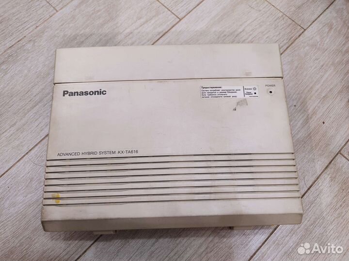 Мини атс panasonic kx-ta616