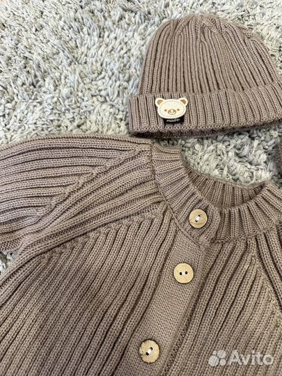 Вязанный комбинезон 62