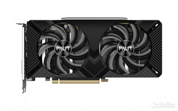 Видеокарта Palit GeForce RTX 2060 super dual, 8 гб