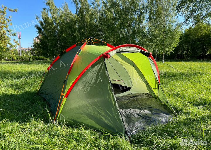 Палатка 3 местная кемпинговая