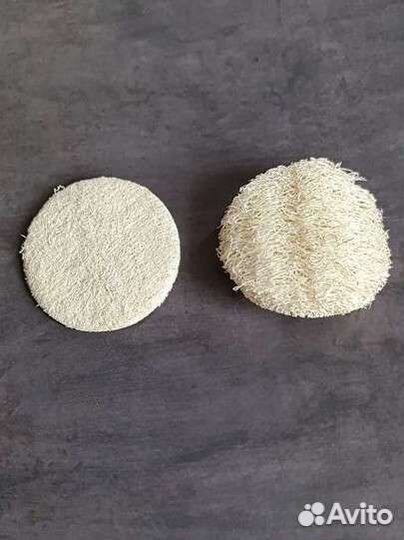 Эко спонжи 6 шт и ватные диски тревел версия 10 шт